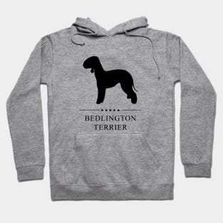 Bedlington Terrier Black Silhouette Hoodie